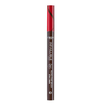 L'Oreal Paris Micro Fine Brush Eyeliner - 02 Smokey Earth - Branded Beauty