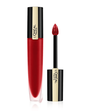 L'Oreal Paris Rouge Signature Liquid Matte Lipstick - 136 Armored - Branded Beauty