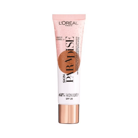 L'Oreal Paris Skin Paradise Tinted Moisturiser - Deep 02 - Branded Beauty