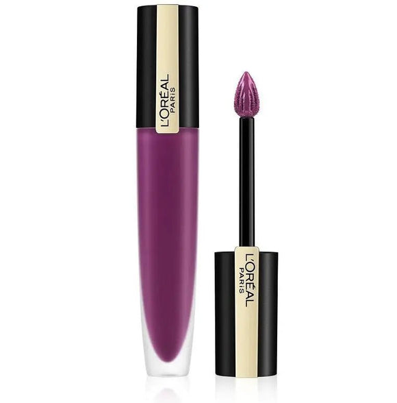 L'Oréal Rouge Signature Liquid Lipstick - I Rebel - Branded Beauty