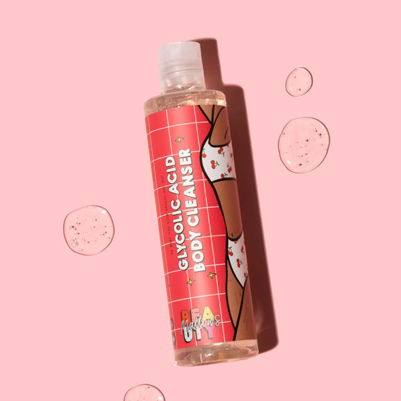 Mallows Beauty Glycolic Acid Body Cleanser - 250ml - Branded Beauty