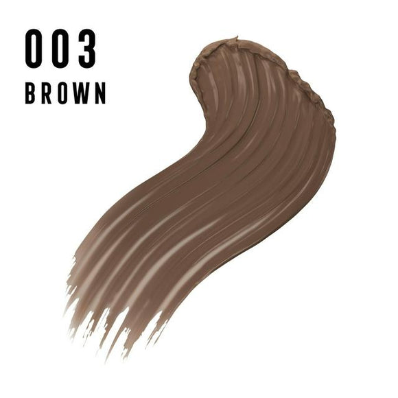 Max Factor 2000 Calorie Volumising Brow Gel - 003 Brown - Branded Beauty