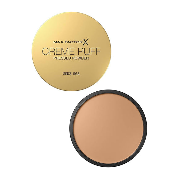 Max Factor Creme Puff Pressed Powder - 41 Medium Beige - Branded Beauty