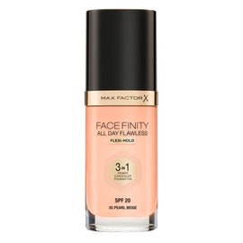 Max Factor Face Finity 3 In 1 All Day Flawless Foundation - 35 Pearl Beige - Branded Beauty
