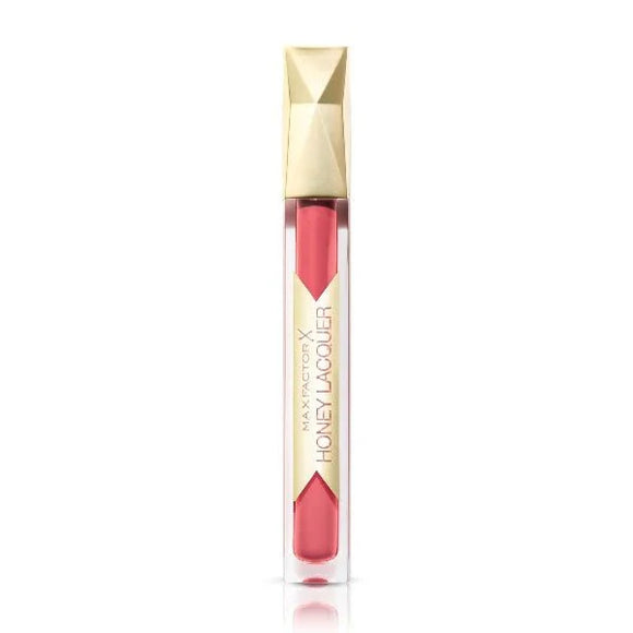 Max Factor Honey Lacquer Lipstick - Indulgent Coral - Branded Beauty