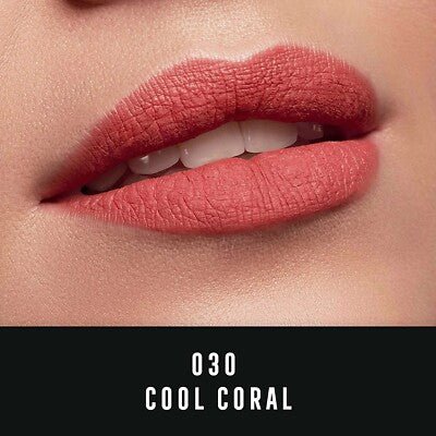 Max Factor Lipfinity Velvet Matte Lipstick - 030 Cool Coral - Branded Beauty