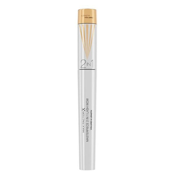 Max Factor Masterpiece 2 In 1 Lash Wow Mascara - 001 Black - Branded Beauty