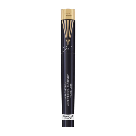 Max Factor Masterpiece 2 in 1 Lash Wow Mascara - Midnight Black - Branded Beauty