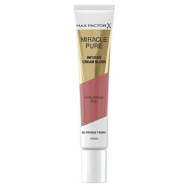 Max Factor Miracle Pure Infused Cream Blush - 03 Vintage Peony - Branded Beauty