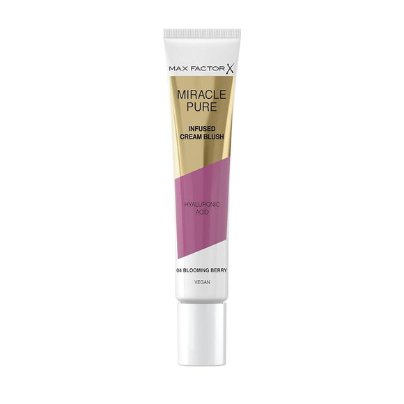 Max Factor Miracle Pure Infused Cream Blush - 04 Blooming Berry - Branded Beauty