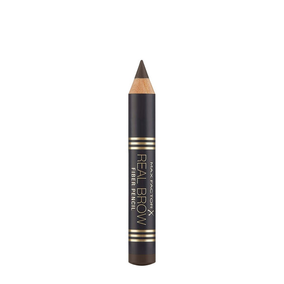 Max Factor Real Brow Fiber Pencil - 005 Rich Brown - Branded Beauty