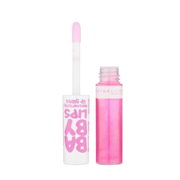 Maybelline Baby Lips Moisturising Lip Gloss - 10 Fuchsia Flicker - Branded Beauty