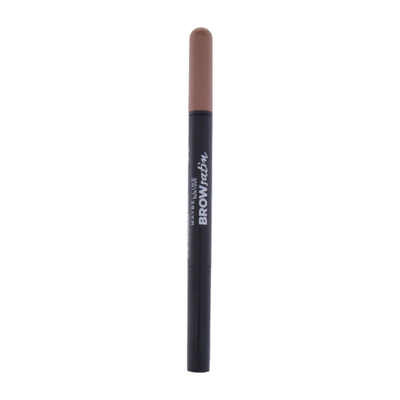 Maybelline Brow Satin Smoothing Duo - Brow Pencil And Filling Powder - Mahogany Red - Branded Beauty