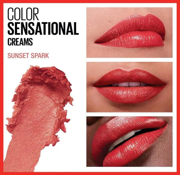 Maybelline Color Sensational Cream Lipstick 366 Sunset Spark - Branded Beauty