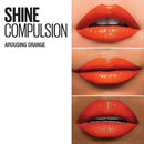 Maybelline Color Sensational Shine Compulsion Lipstick - 080 Arousing Orange - Branded Beauty