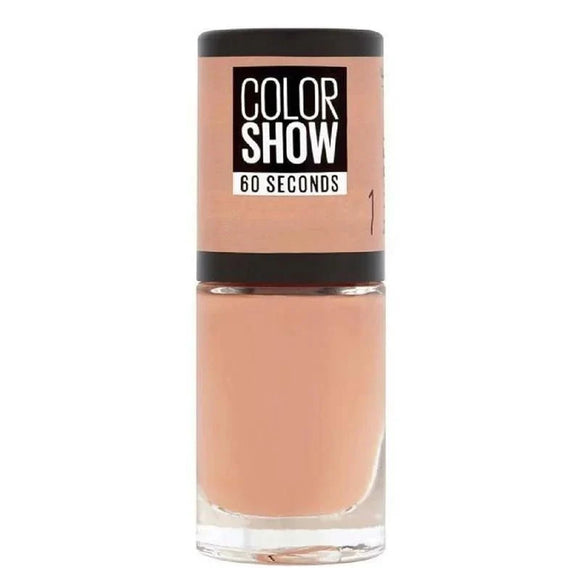 Maybelline Color Show Nail Polish - 1 Go Bare - Branded Beauty