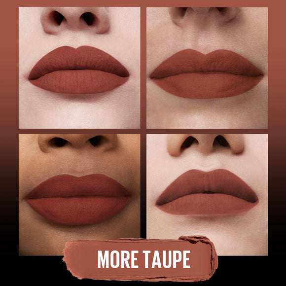 Maybelline Color Show Ultimatte Lipstick - 799 More Taupe - Branded Beauty