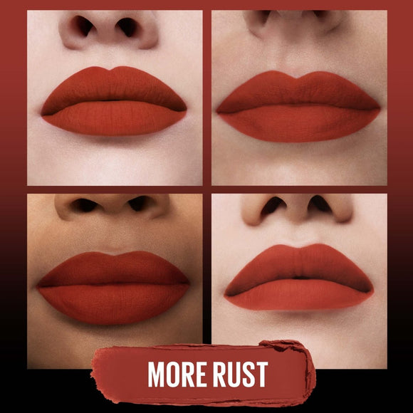 Maybelline Color Show Ultimatte Lipstick - 899 More Rust - Branded Beauty