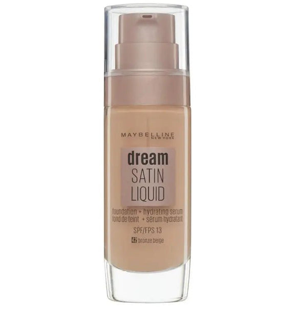 Maybelline Dream Satin Liquid Foundation - 42 Bronze Beige - Branded Beauty