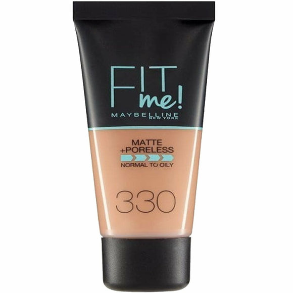 Maybelline Fit Me Matte + Poreless Foundation - 330 Toffee - Branded Beauty