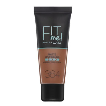 Maybelline Fit Me Matte + Poreless Foundation - 364 Deep Bronze - Branded Beauty