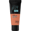 Maybelline Fit Me Matte+Poreless Foundation - 358 Latte - Branded Beauty