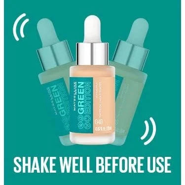 Maybelline Green Edition Superdrop Tinted Dry Oil Liquid Foundation - 55 - Branded Beauty