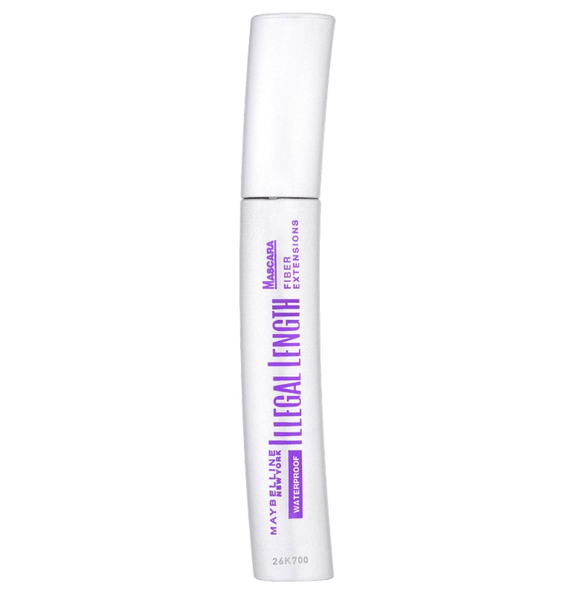 Maybelline Illegal Length Waterproof Mascara - Black - Branded Beauty