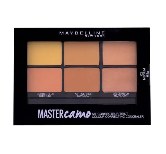 Maybelline Master Camo Correcting Concealer Palette - Medium - Branded Beauty
