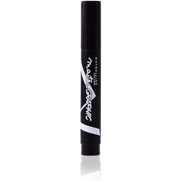 Maybelline Master Graphic Eyeliner - Bold Black - Branded Beauty
