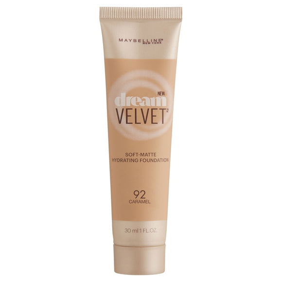 Maybelline New York Dream Velvet Soft Matte Foundation - 92 Caramel - Branded Beauty