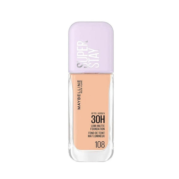 Maybelline Super Stay 30 H Lumi - Matte Foundation - 108 - Branded Beauty