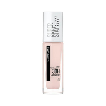 Maybelline Super Stay Active Wear Up to 30H Foundation - 01 Alabaster Porcelaine - Branded Beauty