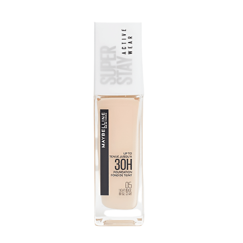 Maybelline Super Stay Active Wear Up to 30H Foundation - 05 Light Beige - Branded Beauty