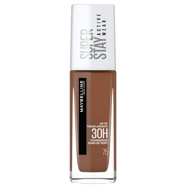 Maybelline Super Stay Active Wear Up to 30H Foundation - 75 Mocha - Branded Beauty