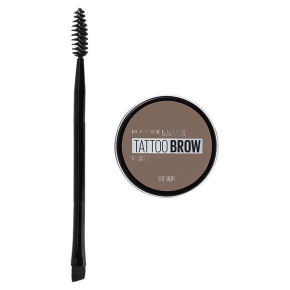 Maybelline Tattoo Brow Waterproof Pomade - 01 Taupe - Branded Beauty