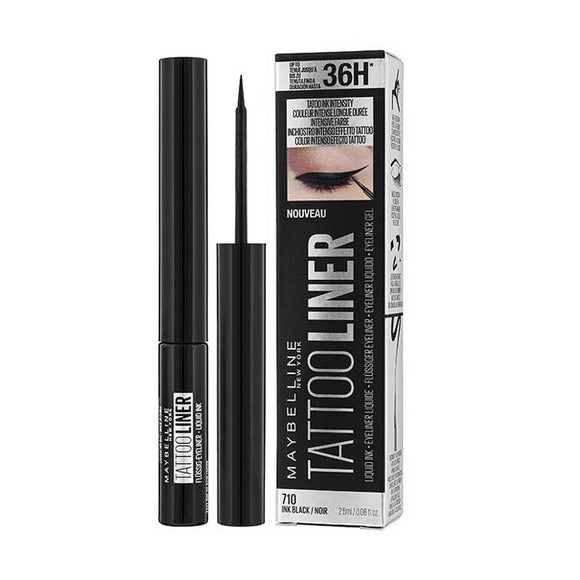 Maybelline Tattoo Eyeliner Gel - 710 Ink Black - Branded Beauty