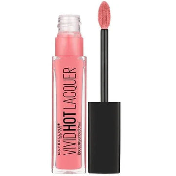 Maybelline Vivid Hot Lacquer Lipstick - 66 Too Cute - Branded Beauty