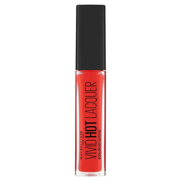 Maybelline Vivid Hot Lacquer Lipstick - 70 So Hot - Branded Beauty