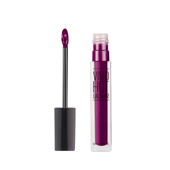 Maybelline Vivid Hot Lacquer Lipstick - 76 Obsessed - Branded Beauty