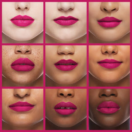 Maybelline Vivid Matte Liquid Lip Gloss - 15 Electric Pink - Branded Beauty