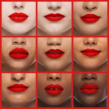Maybelline Vivid Matte Liquid Lip Gloss - 35 Rebel Red - Branded Beauty