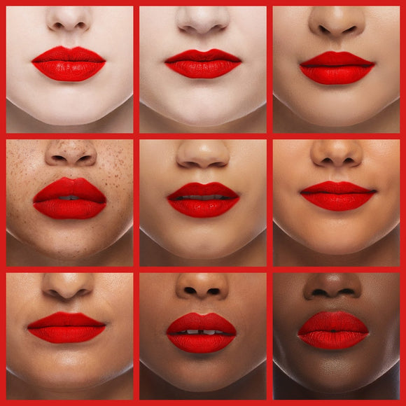 Maybelline Vivid Matte Liquid Lip Gloss - 35 Rebel Red - Branded Beauty