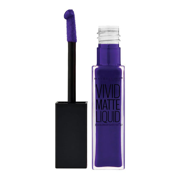 Maybelline Vivid Matte Liquid Lip Gloss - 48 Wicked berry - Branded Beauty