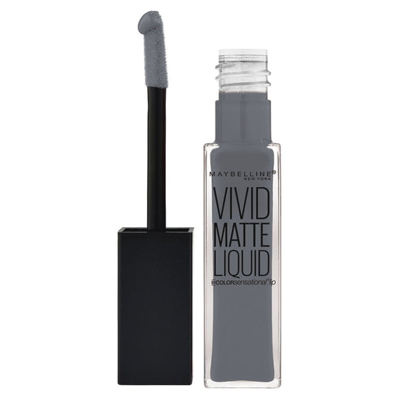 Maybelline Vivid Matte Liquid Lip Gloss - 55 Sinful Stone - Branded Beauty