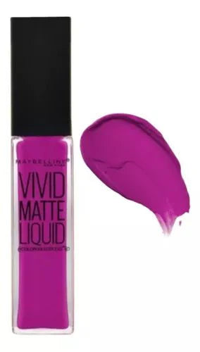Maybelline Vivid Matte Liquid Matte Lip Gloss - 42 Orchid Shock - Branded Beauty