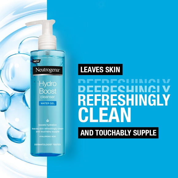 Neutrogena Hydro Boost Water Gel Cleanser - 200ml - Branded Beauty