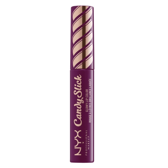 NYX Candy Slick Glowy Lip Color 07 Grape Expectations - Branded Beauty