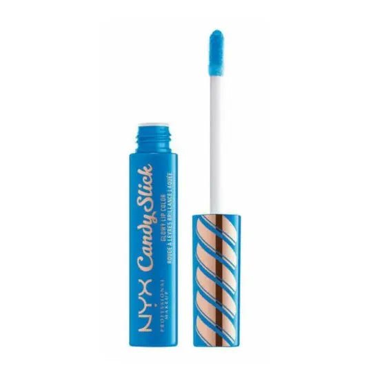 NYX Candy Slick Glowy Lip Color - 12 Extra Mints - Branded Beauty