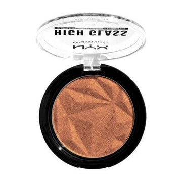 NYX High Glass Illuminating Powder Highlighter - 03 Golden Hour - Branded Beauty